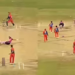 never seen before drama in cricket field screengrabs